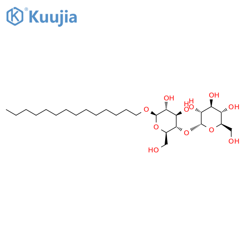 Tetradecyl-β-D-maltoside structure