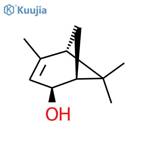 Bicyclo[3.1.1]hept-3-en-2-ol,4,6,6-trimethyl-, (1R,2R,5R)-rel- structure