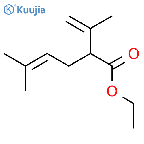 2-Isopropenyl-5-methyl-4-hexenoic Acid Ethyl Ester structure
