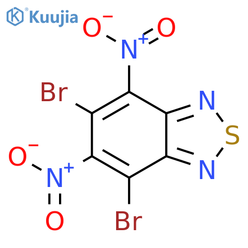2,1,3-Benzothiadiazole, 4,6-dibromo-5,7-dinitro- structure