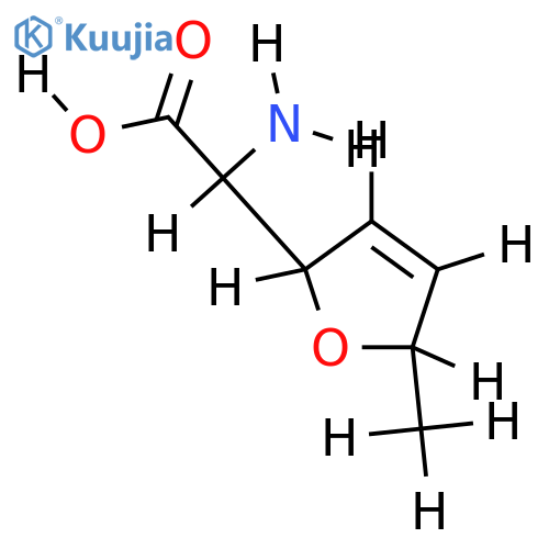 B, HCl-Furanomycin structure