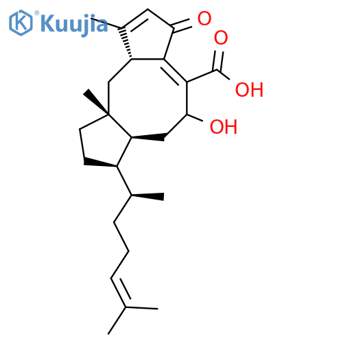 (6Z)-8-hydroxy-5-oxoophiobola-3,6,19-trien-25-oic acid structure