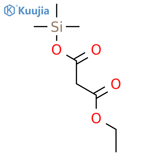 Propanedioic acid,1-ethyl 3-(trimethylsilyl) ester structure