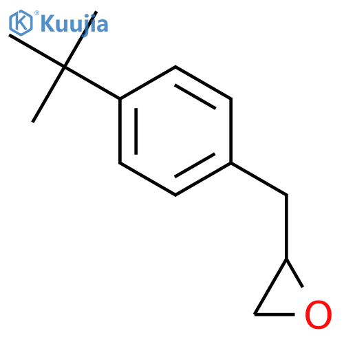 Oxirane, [[4-(1,1-dimethylethyl)phenyl]methyl]- structure