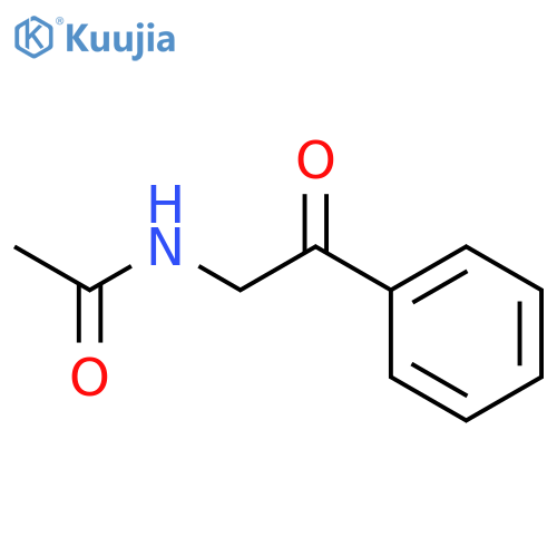 N-(2-Oxo-2-phenyl-ethyl)-acetamide structure