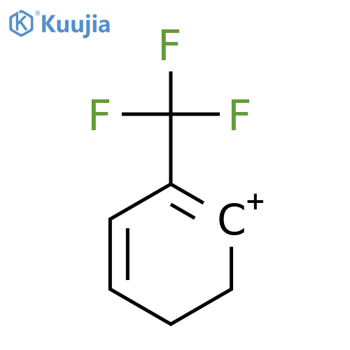 Cyclohexadienylium, 2-(trifluoromethyl)- structure