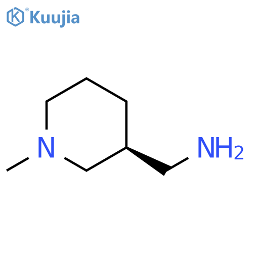 3-Piperidinemethanamine, N-methyl-, (3S)- structure