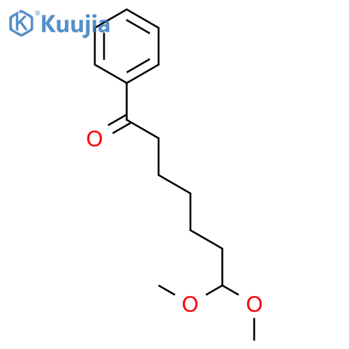 1-Heptanone, 7,7-dimethoxy-1-phenyl- structure