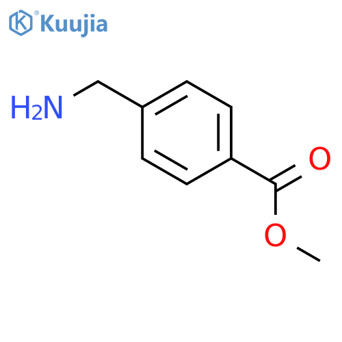 Methyl 4-(aminomethyl)benzoate structure