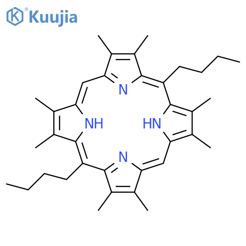 21H,23H-porphine, 5,15-dibutyl-2,3,7,8,12,13,17,18-octamethyl- structure