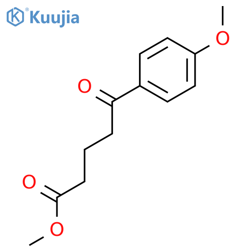 Methyl 5-(4-methoxyphenyl)-5-oxopentanoate structure