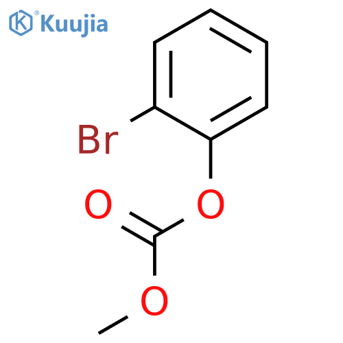 Carbonic acid, 2-bromophenyl methyl ester structure