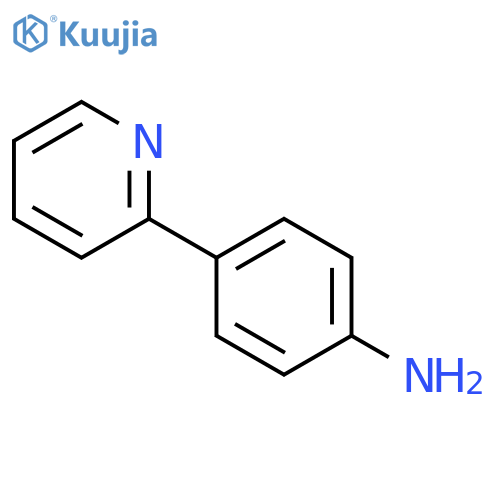 4-(pyridin-2-yl)aniline structure