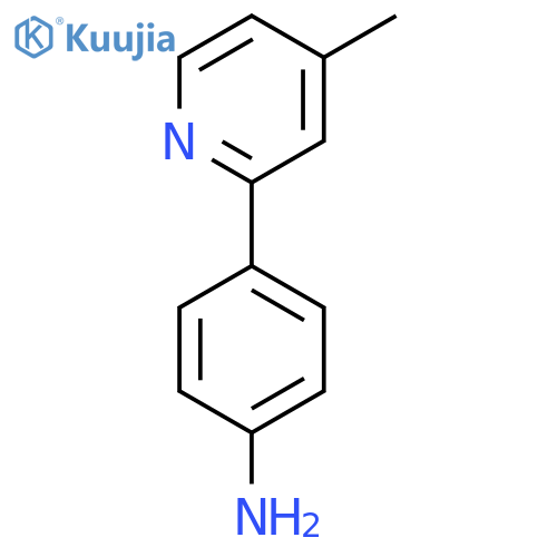 4-(4-Methyl-2-Pyridyl)aniline structure