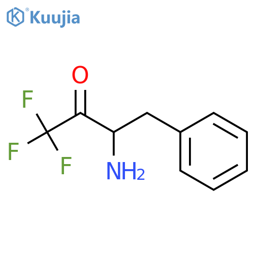 3-AMINO-1,1,1-TRIFLUORO-4-PHENYLBUTAN-2-ONE structure