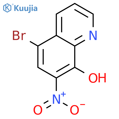 8-Quinolinol,5-bromo-7-nitro- structure