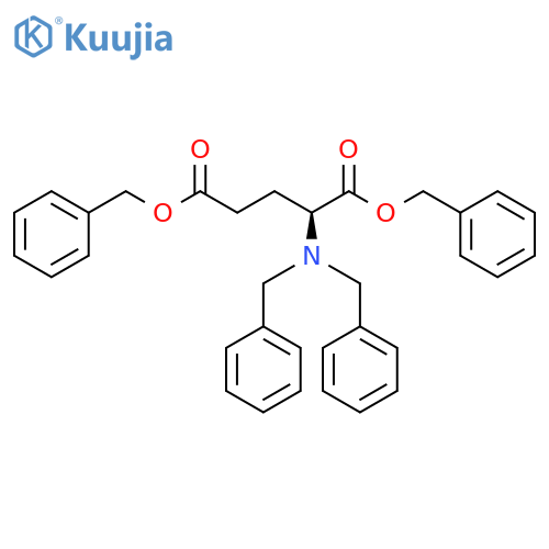 1,5-bis(Phenylmethyl) Ester N,N-bis(phenylmethyl)-Glutamic Acid structure