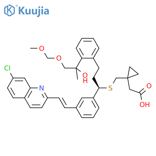 2-Methoxymethyl Montelukast 1,2-Diol(Mixture of Diastereomers) structure