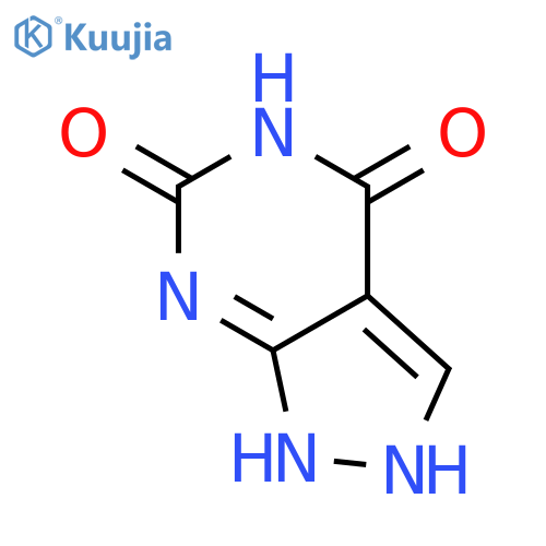 1H-Pyrazolo[3,4-d]pyrimidine-4,6(2H,5H)-dione structure