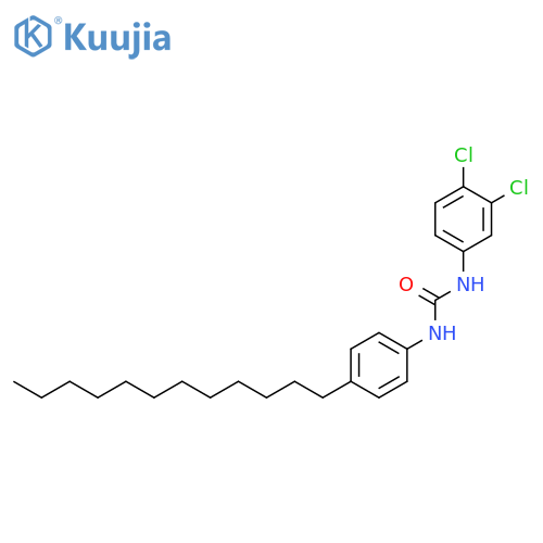 Urea, N-(3,4-dichlorophenyl)-N'-(4-dodecylphenyl)- structure