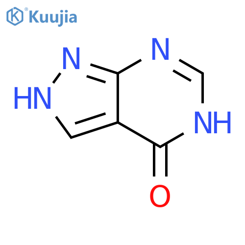 4H-Pyrazolo[3,4-d]pyrimidin-4-one,2,5-dihydro- structure
