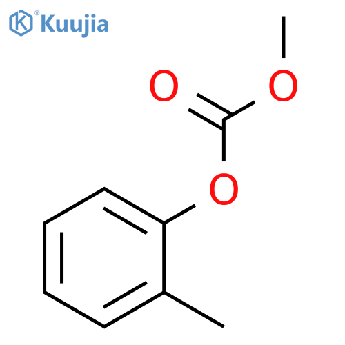 Carbonic acid, methyl 2-methylphenyl ester structure