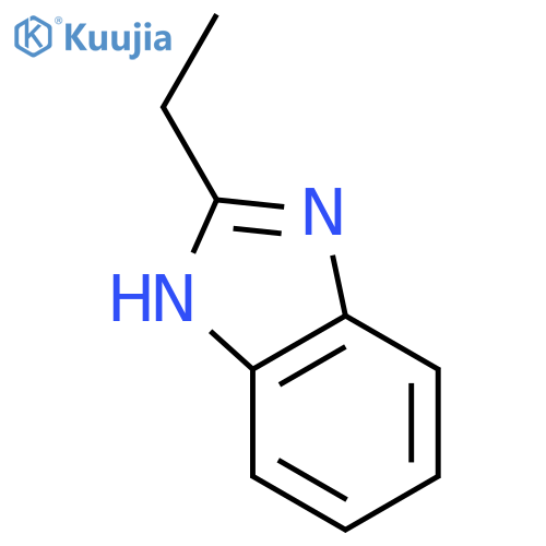 2-Ethylbenzimidazole structure