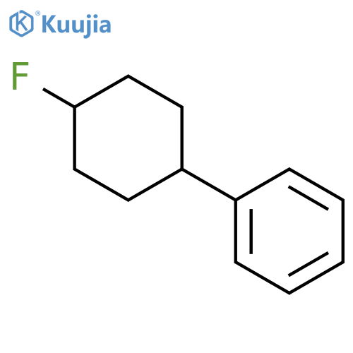 Benzene, (4-fluorocyclohexyl)- structure