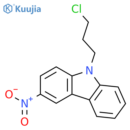 9H-Carbazole, 9-(3-chloropropyl)-3-nitro- structure
