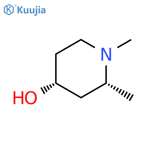 cis-1,2-Dimethyl-piperidin-4-ol structure