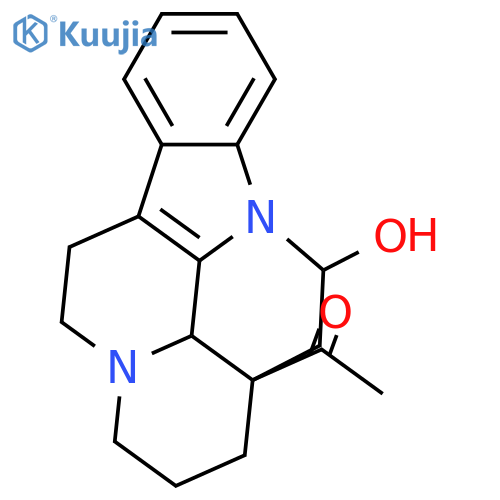 (+)-19-Oxoeburnamine structure