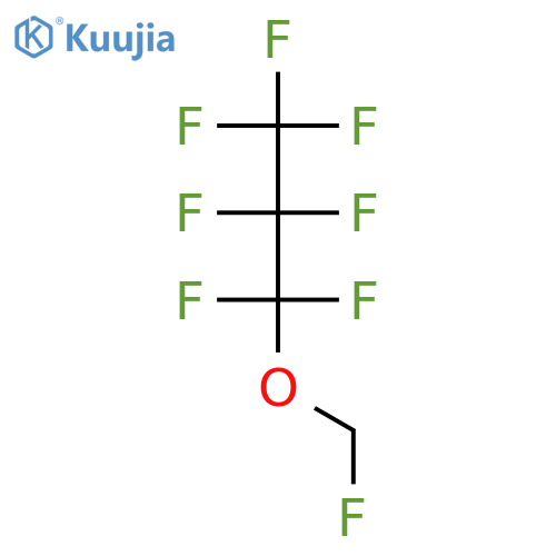 propane, 1,1,1,2,2,3,3-heptafluoro-3-(fluoromethoxy)- structure