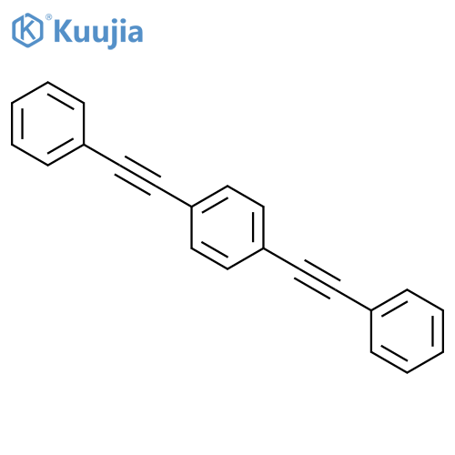 1,\u200b4-\u200bBis(phenylethynyl)\u200bbenzene structure
