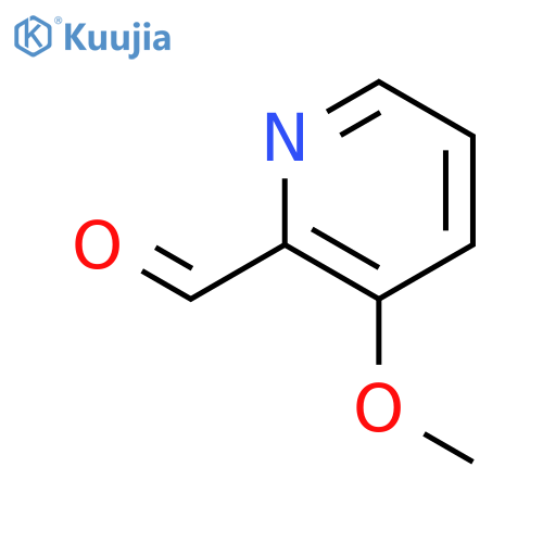 3-Methoxypyridine-2-carbaldehyde structure