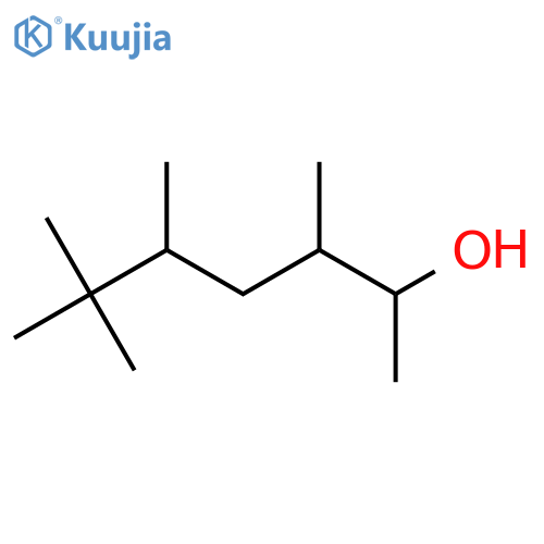 3,5,6,6-Tetramethylheptan-2-ol structure