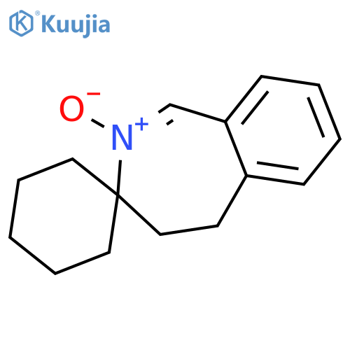 Spiro[3H-2-benzazepine-3,1'-cyclohexane], 4,5-dihydro-, 2-oxide structure