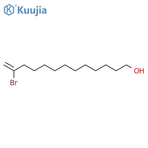 12-Tridecen-1-ol, 12-bromo- structure