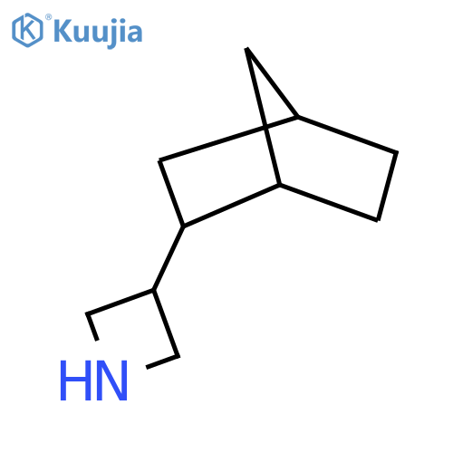 3-{Bicyclo[2.2.1]heptan-2-yl}azetidine structure