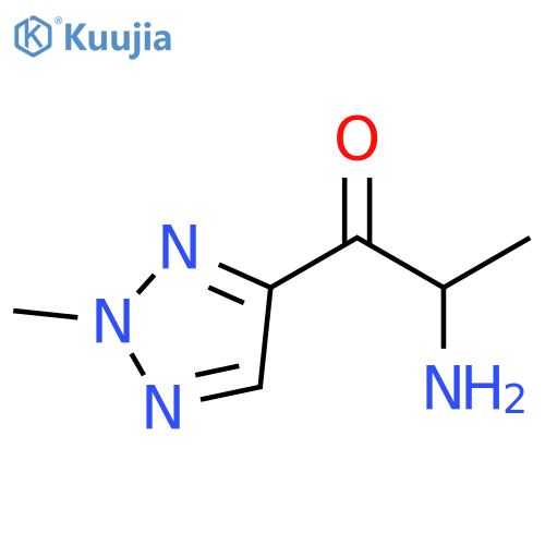 1-Propanone, 2-amino-1-(2-methyl-2H-1,2,3-triazol-4-yl)- structure