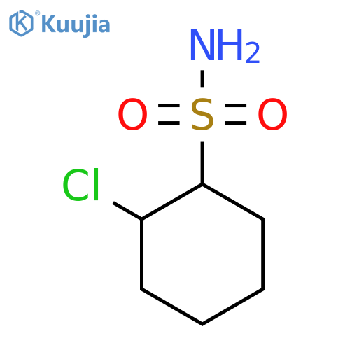 2-Chlorocyclohexane-1-sulfonamide structure