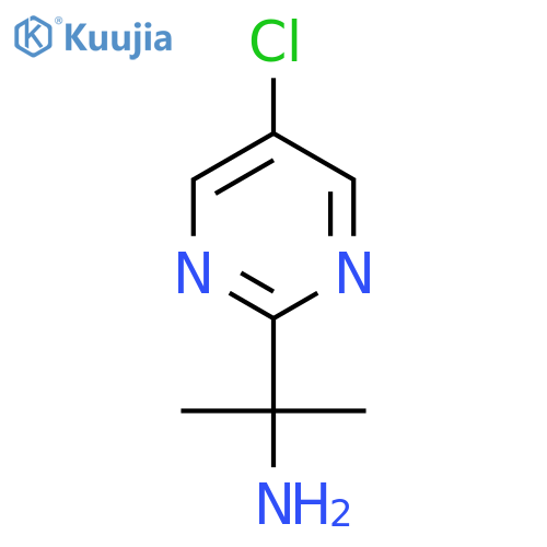 2-(5-Chloropyrimidin-2-yl)propan-2-amine structure