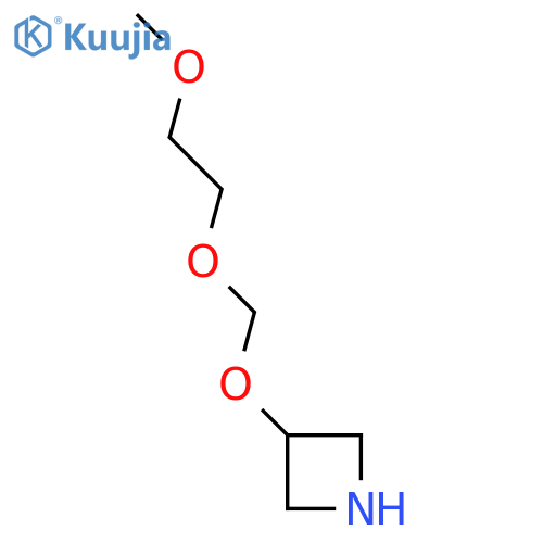 3-[(2-Methoxyethoxy)methoxy]azetidine structure
