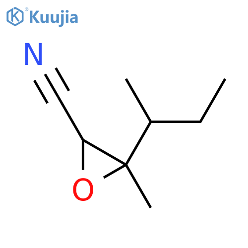 3-(Butan-2-yl)-3-methyloxirane-2-carbonitrile structure