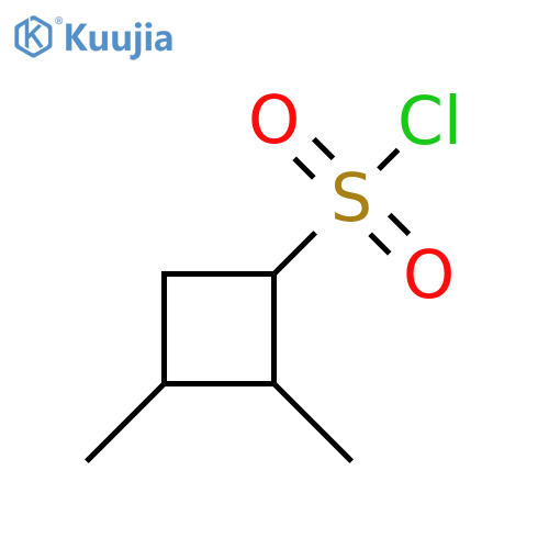 Cyclobutanesulfonyl chloride, 2,3-dimethyl- structure