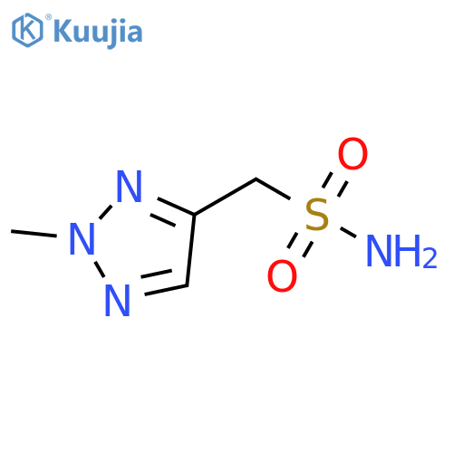 2H-1,2,3-Triazole-4-methanesulfonamide, 2-methyl- structure