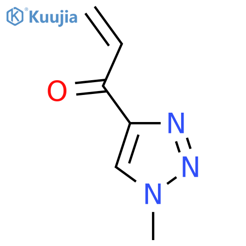 1-(1-methyl-1H-1,2,3-triazol-4-yl)prop-2-en-1-one structure