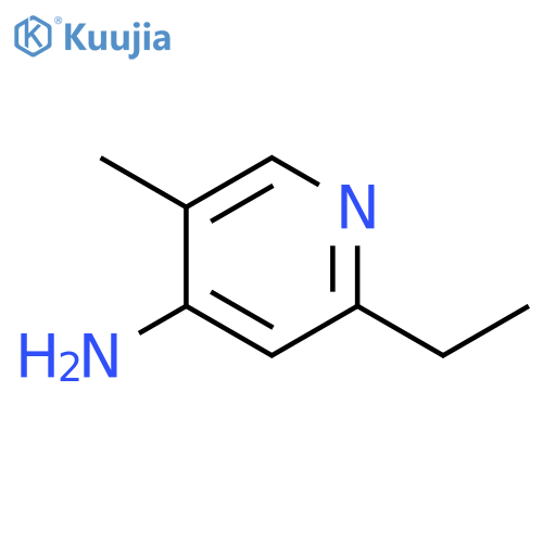 4-Pyridinamine, 2-ethyl-5-methyl- structure