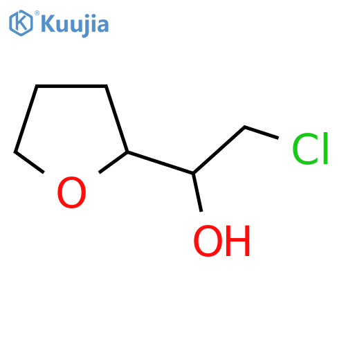 2-Chloro-1-(oxolan-2-yl)ethan-1-ol structure