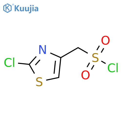 4-Thiazolemethanesulfonyl chloride, 2-chloro- structure