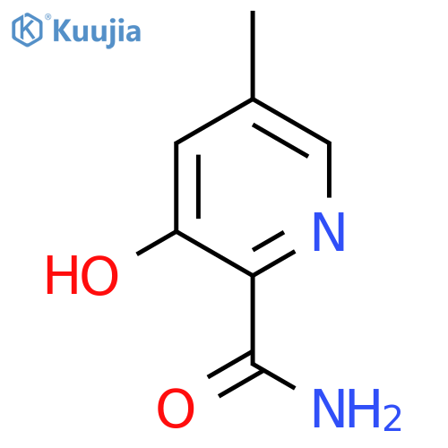 3-Hydroxy-5-methylpicolinamide structure
